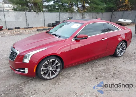 2016 Cadillac Ats Luxury Collection из США, поврежденный, VIN 1G6AB1RX0G0117532